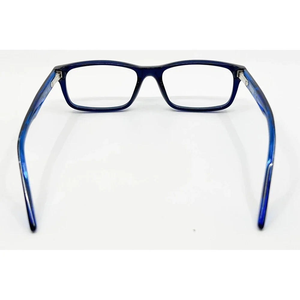 Puma Eyeglasses Kids Blue PJ0009O 001 Rectangular Full Rim 49-16-130